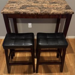 Set Of 3 Bar Height Table Set