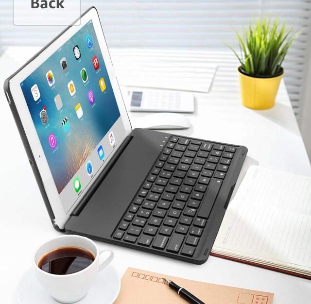 Brand new iPad Keyboard Case 9.7 inch Wireless Bluetooth iPad 6th Gen,5th Gen -Black