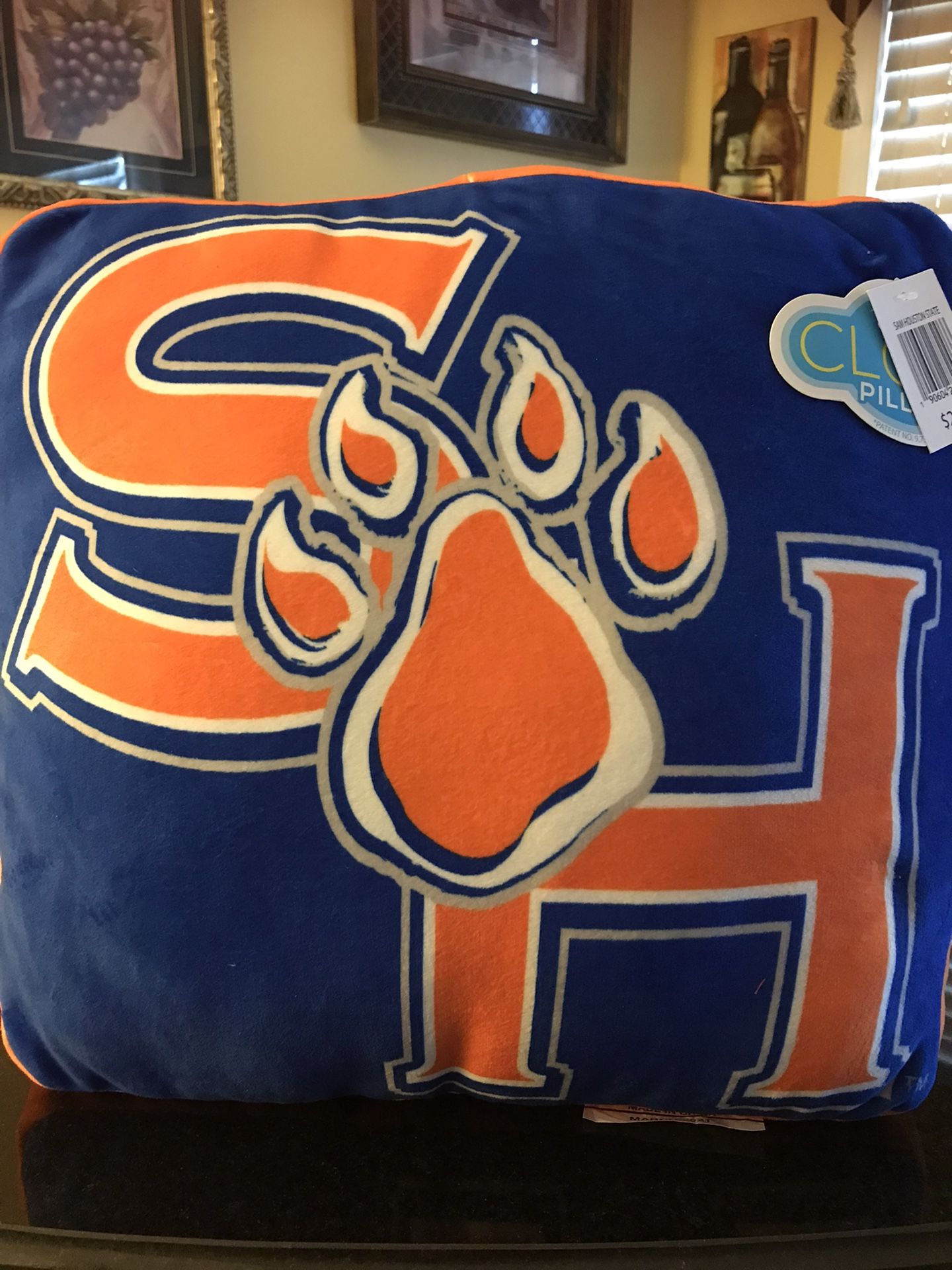Sam Houston State Plush Pillow 