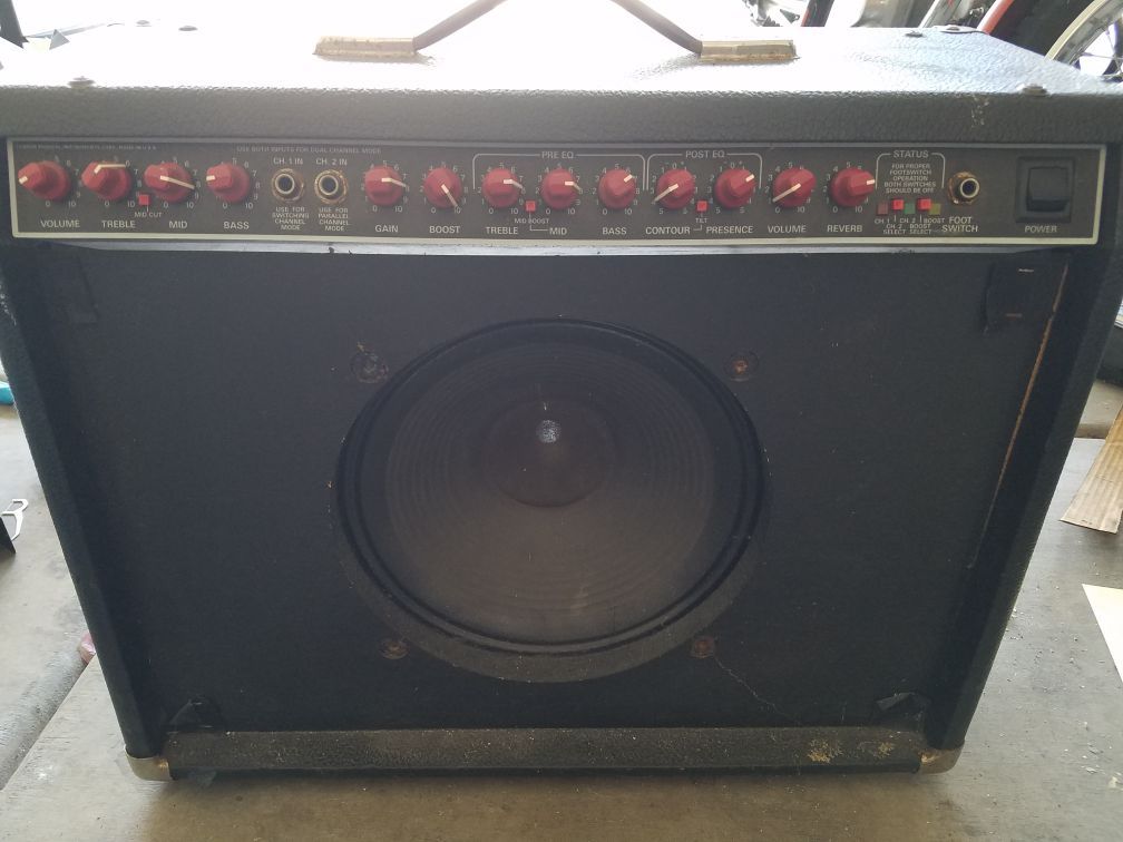 Fender Stage 185 red knob amplifier for Sale in Peoria, AZ OfferUp