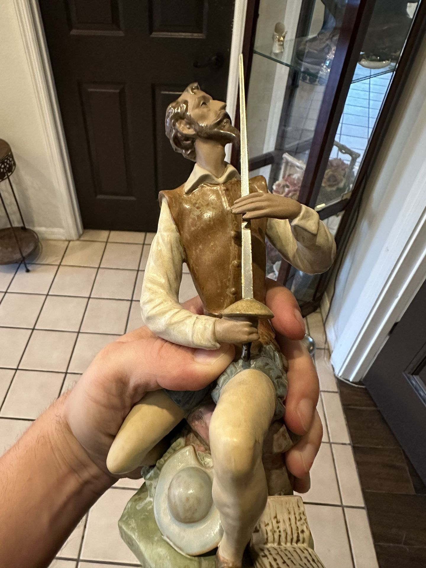 Lladro oration Quixote Figurine