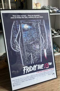 Friday the 13 Frame poster