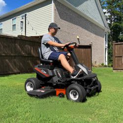 Brand New Powered Riding Mower - Yardforce 56v LFP Battery - Just like an electronic car 