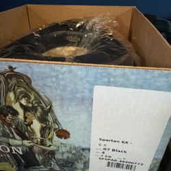 Spartan Black 6x Felt Hat