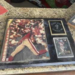 Jerry Rice Plaque