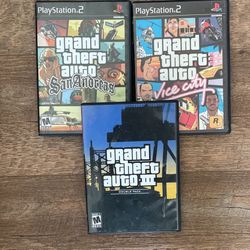 GTA 3 Pack Ps2