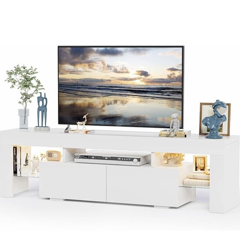 White Tv Stand