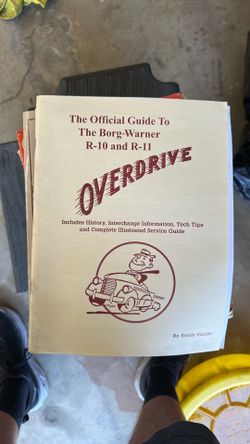 Shoebox ford overdrive manual
