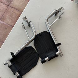 Metal Wheelchair Foot Rests 