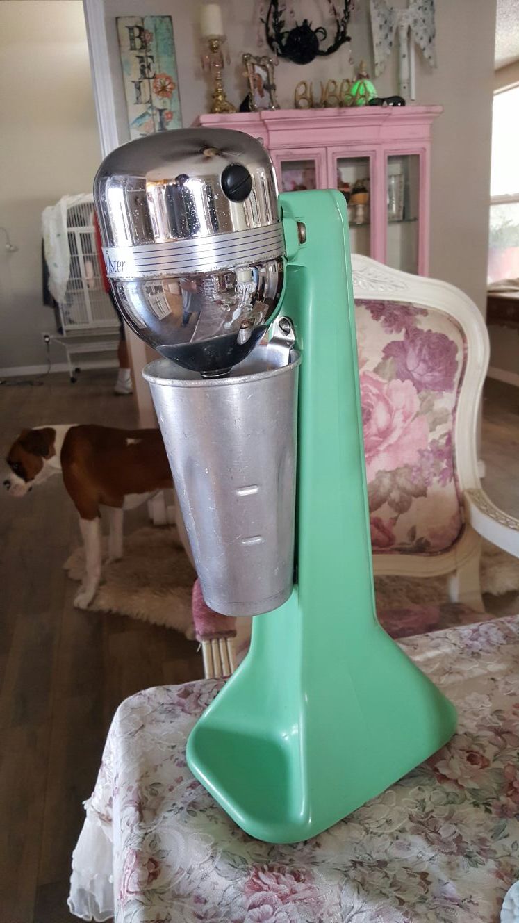 Vintage Oster Jadeite Commercial Size Milkshake Mixer for Sale in Rancho Cucamonga CA OfferUp