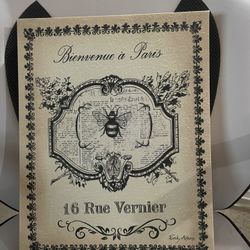 Bienvenue A paris Wall Art 