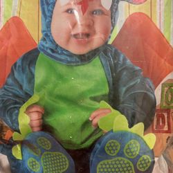 Dinky Dragon Costume 18-24 Month Old 
