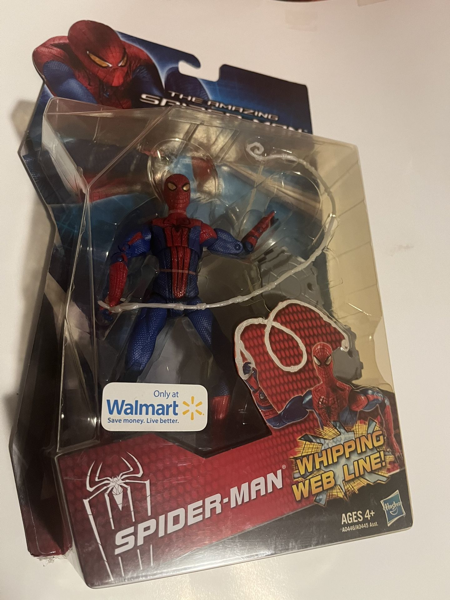 Walmart The Amazing Spider-Man Whipping Web Line Movie Action Figure NISP New