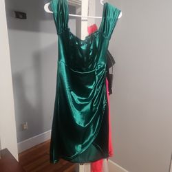 Green Night Dress 