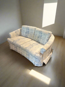 Vintage Slyter Magnuson Vintage Floral Damask Loveseat