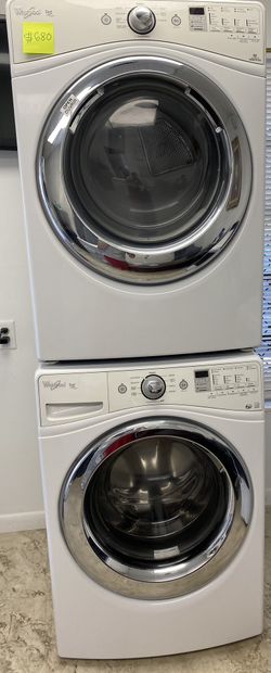 Whirlpool Washer And Dryer Set Working Perfectly Fine 