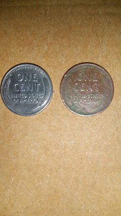 Monedas de un centavo antiguas