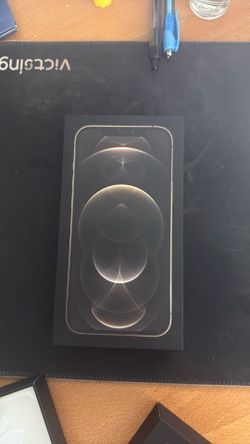 Empty Box only-  iPhone 12 Pro Max gold