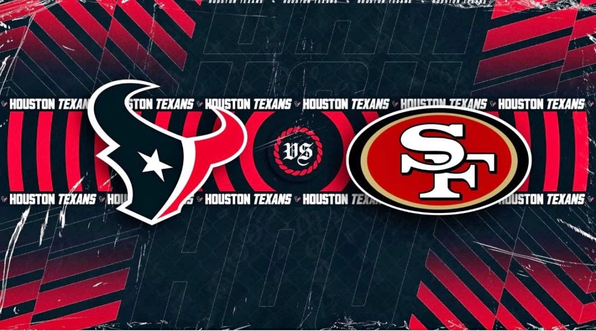 2x Texans vs 49ers (Sec 123, Row R)
