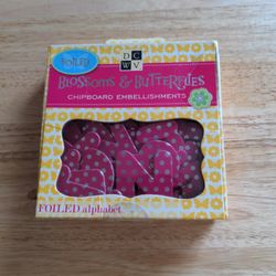 Alphabet Embellishments for Scrapbooking