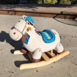 Wood Rocking Horse