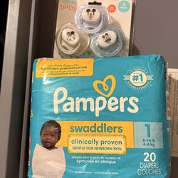 Pampers/ pacifier