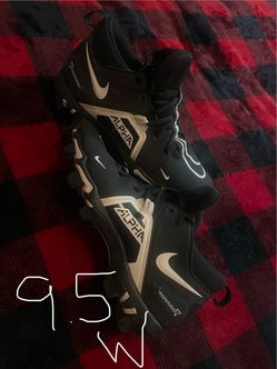 Nike Alpha Football Cleats Size 9.5W