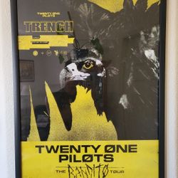 Twenty One Pilots Trench Bandito Tour Framed Poster