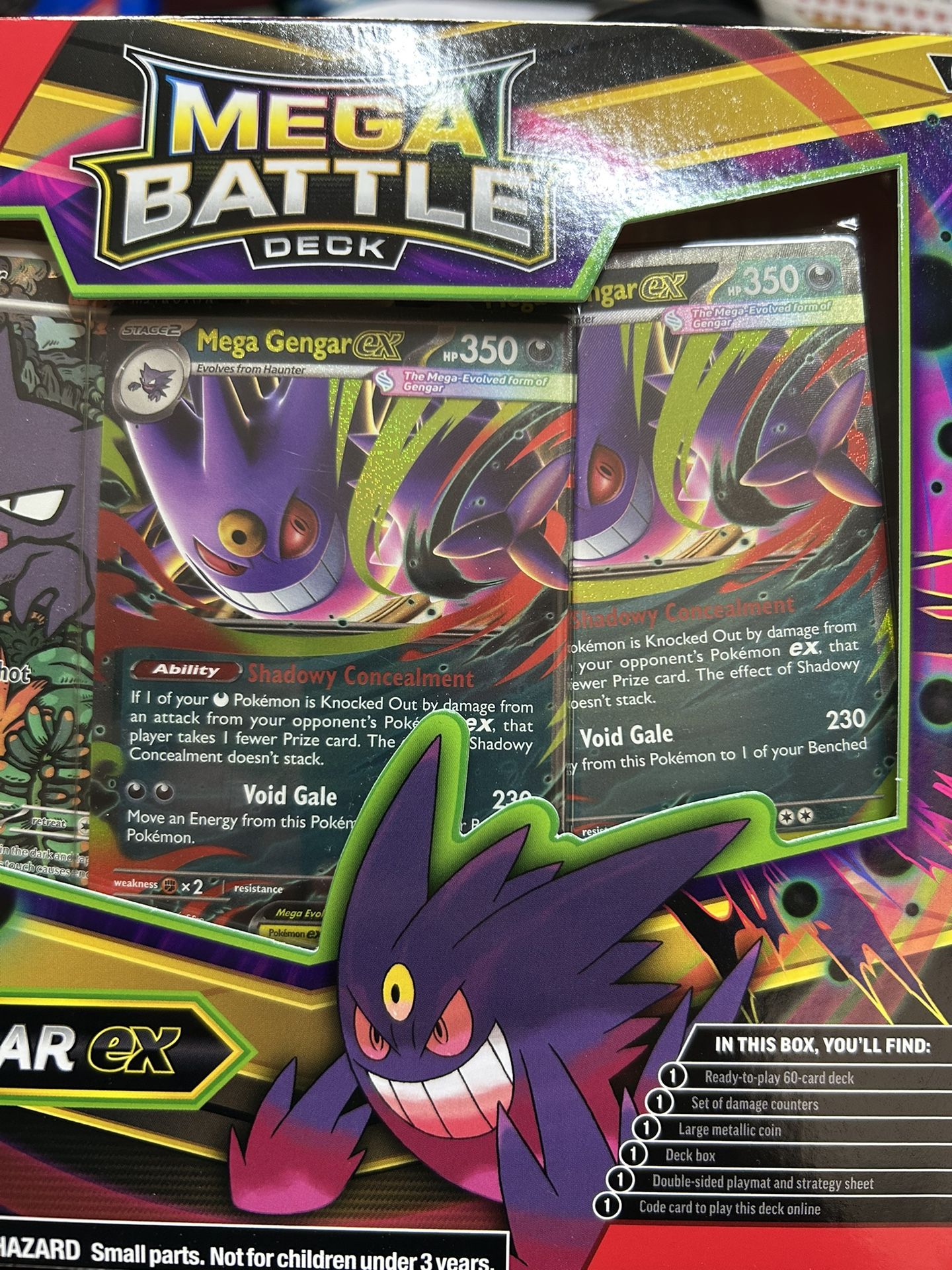 Pokémon Trading Card Game: Mega Battle Deck featuring Mega Gengar ex