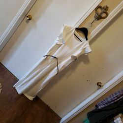 White Dress Calvin Klein