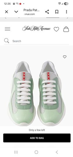 Mint green prada