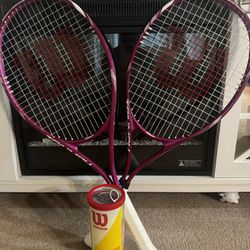Wilson Tennis rackets & Tennis Balls 