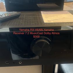Yamaha RX V6ABLY Receiver