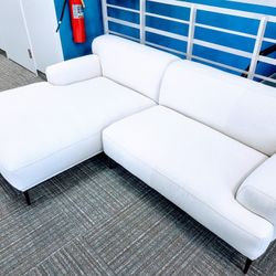 Article Abisko 94.5" Left Sectional - Quartz White,