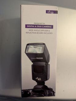 Altura Universal Flash for Digital DSLR Cameras w/ Diffuser & Stand