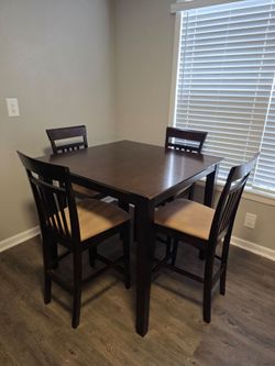 Dining table 4 chairs