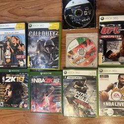 X Box 360 Games 