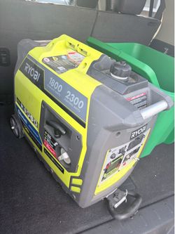 Ryobi portable generator with Bluetooth controls