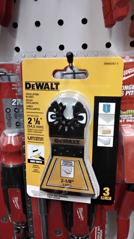 DEWALT OSCILLATING BLADES 2 1/8" (54,0 mm)