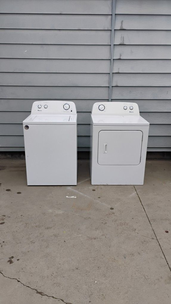 Amana Washer And Dryer