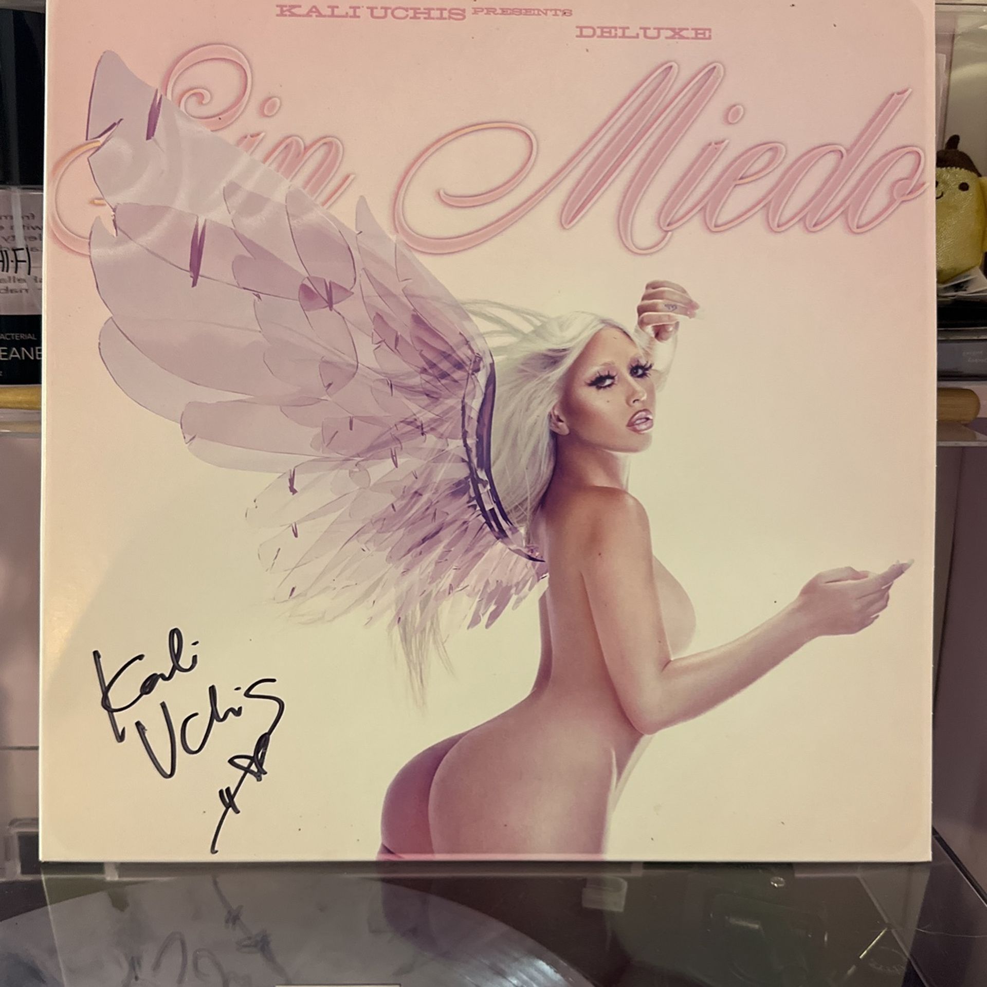 Kali Uchis Sin Miedo Deluxe Album Signed Vinyl