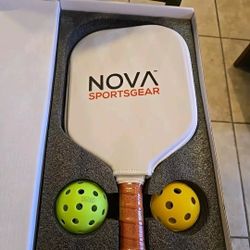 Carbon Fiber Pickleball Paddle Set New In Box NEVER USED