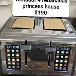 Tostador De 4 Rebanadas De Princess House 