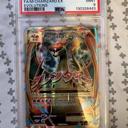 PSA 9 Mint M Charizard EX 101/108