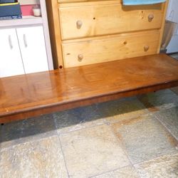 Vintage Baker Furniture #3542 Vivid Pattern Walnut Top Burl Coffee Table MCM