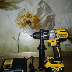 DEWALT 20V XR 3 SP HAMMER DRILL SET