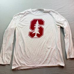 Stanford Long Sleeve T Shirt White
