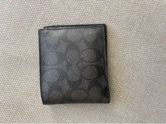 Men’s Coach wallet black