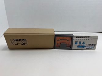 Vintage Boss Chromatic Tuner TU-12H w/ Case