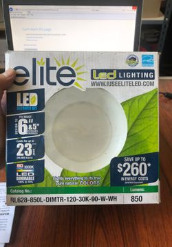 Elite LED lighting - 5-6 inch recessed housings